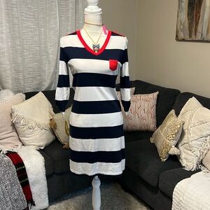 Brooks brothers navy dress